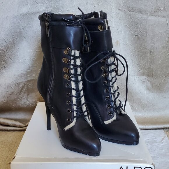 ALDO Borrelli Stallins Knee High Boots - Picture 5 of 9